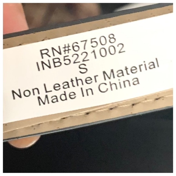 INC Convertible Fanny-Pack- Crossbody Belt Bag Gray Gold Chain Quilted Sz S NWT - Picture 8 of 8